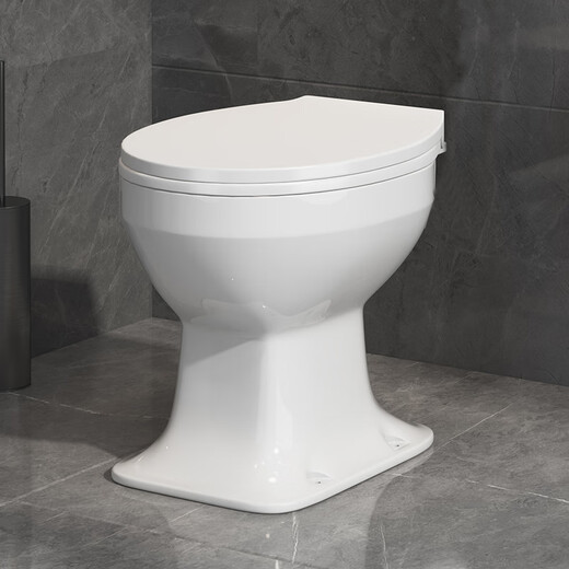 Ceramic rural dry toilet dry toilet toilet for the elderly flush-free straight-through pit squat toilet modified toilet small square mouth bare ceramic (no cover, no accessories other/other