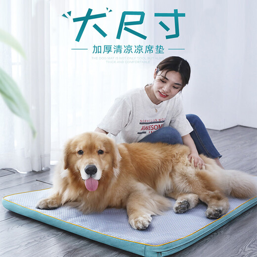 Zhenyu dog ice mat ice nest summer pet cool mat cat cooling mat resistant to bite summer cool mat mat XL super large-30% pet owner choice big and cool