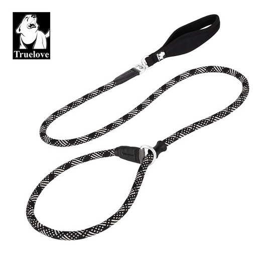 
TRUELOVE Dog Traction P-leash Small Medium Large Dog Golden Retriever Border Collar Husky Labrador Dog Chain TLL2575 Yuemeihong M Size