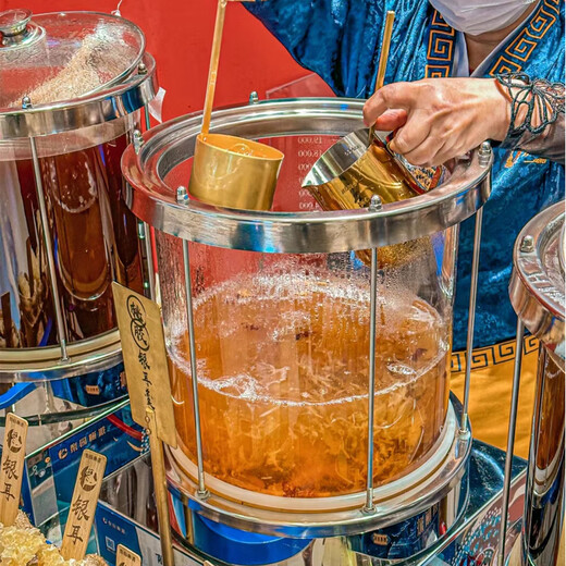 Chuwei Tiancheng commercial large-capacity hanging pear soup machine sour plum soup beverage machine multi-functional 20L30L explosion-proof glass hot drink stewing machine 20L (37*37*65cm)