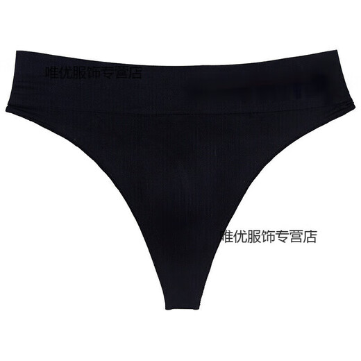 CHIC DOLL Z thong men's thong men's underwear sexy U convex sports fitness letters wide waist mid-waist trend gay black L
