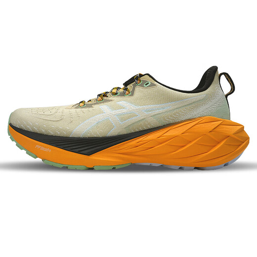 Asics (ASICS) Novablast4ASICS Spring and Summer 24 new high rebound sports shoes shock-cushioning wear-resistant running shoes men's shoes 1011B693-022-Gray and Blue 40