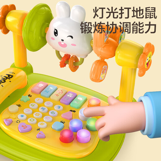 Wild Knight children's toy simulation telephone landline toddler baby piano music playing early education enlightenment birthday gift