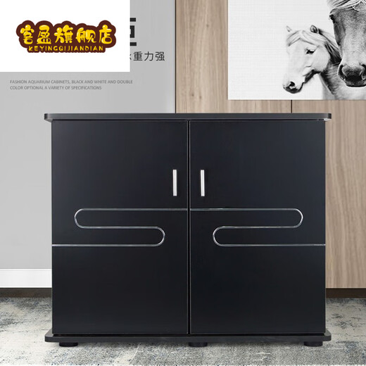 Fish tank cabinet base cabinet Xilong fish tank base cabinet wooden floor cabinet aquarium cabinet locker shoe cabinet 50/60/80/100/120CM base white base cabinet-100C-1000*30*66 (horizontal stripe)