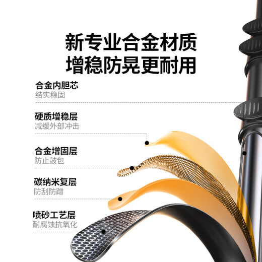 绿联手机支架落地 直播支架三脚架多功能云台防抖自拍杆户外便捷拍摄录制摄影立式手机架带稳拍云台