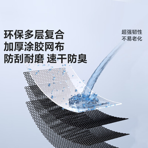 LIANQIU even ball fish protection fisherman bag black pit competitive fish net pocket fishing net rubberized thickened quick-drying small fish protection net fishing gear 45cm 2.5m black gold round fish protection