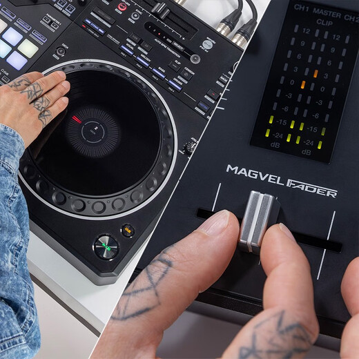 Pioneer DJ Official Flagship Authentic Exclusive Pioneer DDJ-REV5 Scratching Style DJ Controller Disc Player Entry-level Disc Player DJ Disc Player DDJ-REV5+HDJ-CUE1+DM50D+ Package