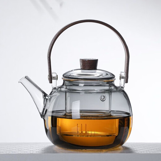 Xuanye glass teapot high temperature resistant household lifting kettle electric ceramic stove tea boiler kettle teapot large capacity single pot ash lifting kettle 1000ml