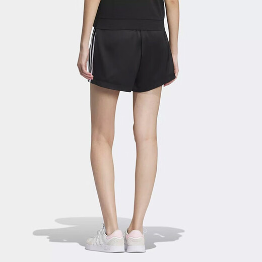 阿迪达斯 （adidas）短裤女裤2025夏季新款户外时尚运动裤跑步健身训练透气百搭休闲裤 IP3889黑色 M