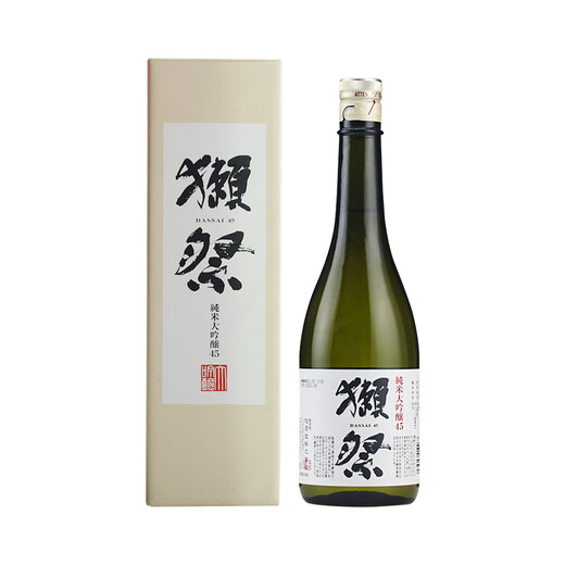 獭祭Dassai 45四割五分清酒  纯米大吟酿 日本进口 720ml礼盒款送礼