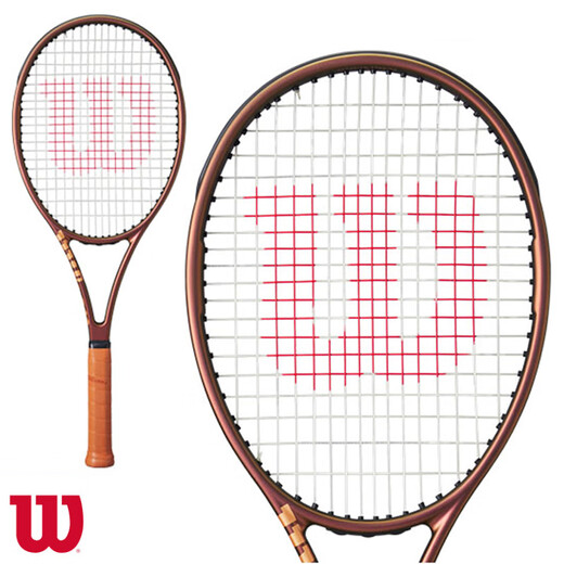 Wilson [gleiches Modell in Zheng Qinwen] Tennisschläger Xiaojin Pro Staff 97L V14.0 Einzelrahmen WR12591 325 MP Patch (96-100) G1