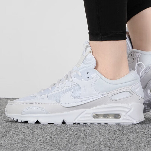 耐克（NIKE）女鞋2025夏季新款AIR MAX气垫休闲运动鞋缓震透气跑步鞋 DM9922-101白色 38