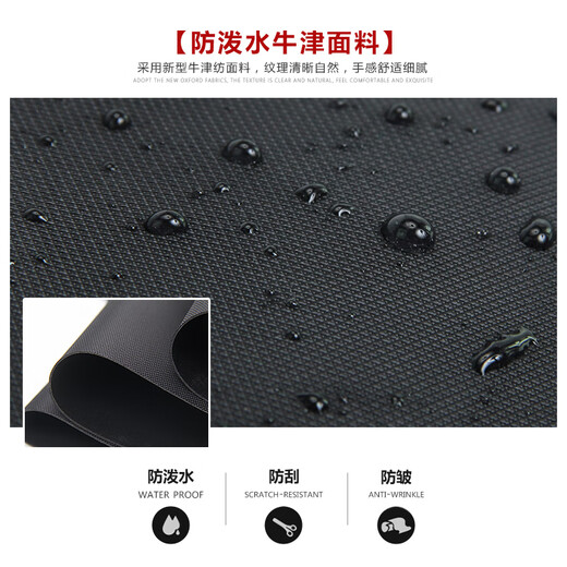 Yajie business briefcase men's canvas laptop bag large capacity Oxford document business office work crossbody business trip medium bag 15.6 inches