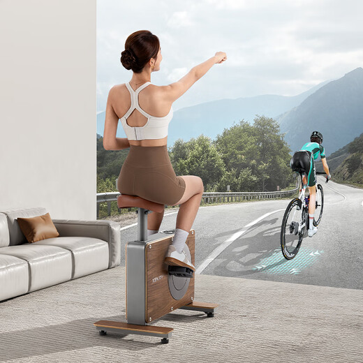 绝影小木马动感单车家用款室内自行车智能健身器材有氧骑行XJ-XS30B2