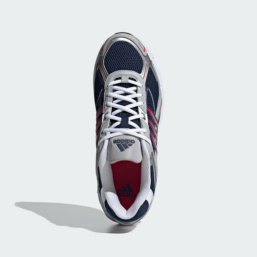 Adidas Casual Shoes Chaussures masculines 2025 Summer New Sports Chaussures Fashion Retro Papa Retrole Chaussures Dad Shock-Absorbing Wear-Running Shoes IG6227 Silver Blue Red 43