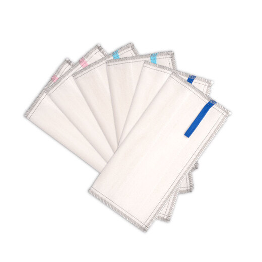 Miaojie antibacterial rag 28*28cm 6 pieces dishwashing cloth hand towel kitchen absorbent water and oil cleaning table household artifact