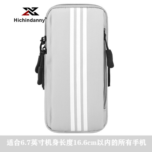 HICHIN DANNY running mobile phone arm bag sports mobile phone arm bag unisex mobile phone bag arm bag wrist bag fitness equipment purple