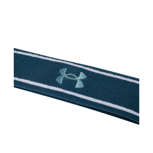 安德玛（Under Armour）男士女士跑步健身训练休闲运动条纹头带 1373118-414