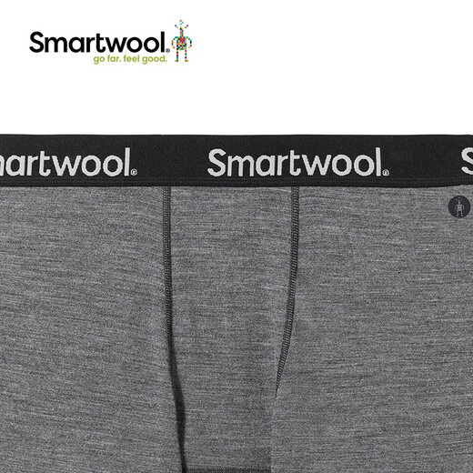 Smartwoolsmartwool Herren Sportshosen Casual Merino Boxer Moisture-Absorbing und Wunddofel 6996 Medium Grey 084 S