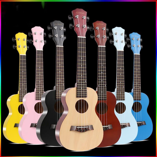 Brook Ukulele pour enfants pour enfants pour les hommes pour hommes et femmes génération de personnes zéro fondation 21 pouces 23 pouces ukuléle nouveau produit / perle noir 30 pouces