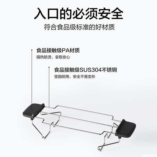 Buydeem toaster D712 bread slice oven toaster 2 slices toast artifact 7-speed baking fast reheating toaster household bread machine breakfast bread machine bread grill gray