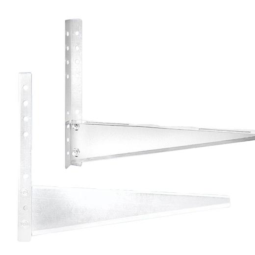 Galvanized air conditioner outdoor unit bracket shelf support frame outdoor storage rack triangle 1.5 hp 3 hp stainless steel thickened 1-1.5P thickened galvanized bracket 1.8mm thick
