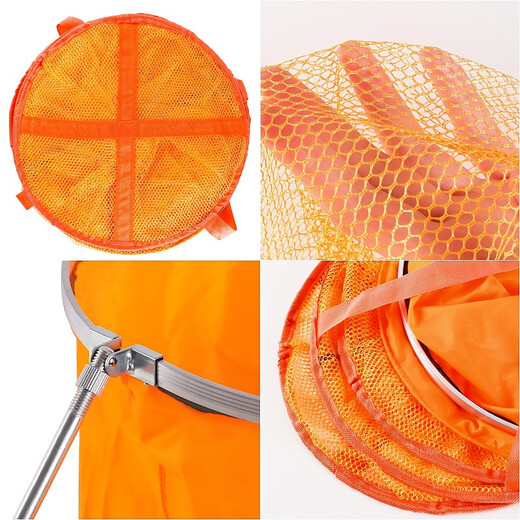 Bear fire fish protection hanging quick-drying thickened mesh bag 33cm*1.9m small fish bag wear-resistant fishing bag fishing gear accessories
