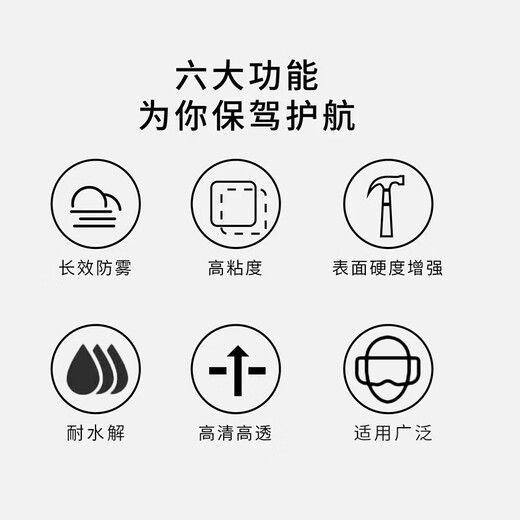 Enkidu Enkidu TAC anti-fog patch is suitable for SHOEI-Z8X15 snap-on helmet lens pinlock anti-fog patch