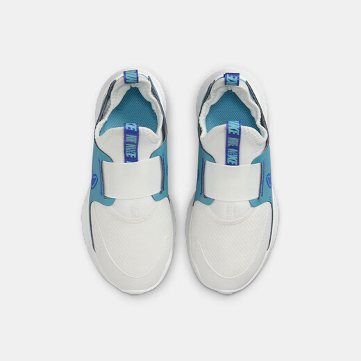 Nike Nike fácil de llevar y despegar zapatos deportivos para niños y niñas Flex Runner 4 Shops de carretera casual infantil FN1449-103 [3 generación] 29.5 [Longitud sugerida del pie 18 cm]