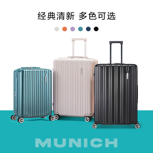 American Travel Trolley Case de negocios Mutura de negocios Caso de viaje de 20 pulgadas Gran capacidad Caso de embarque ligero Anti-Falling French Fries Case 79B Negro [clásico y versátil] de 20 pulgadas (sin mango lateral)