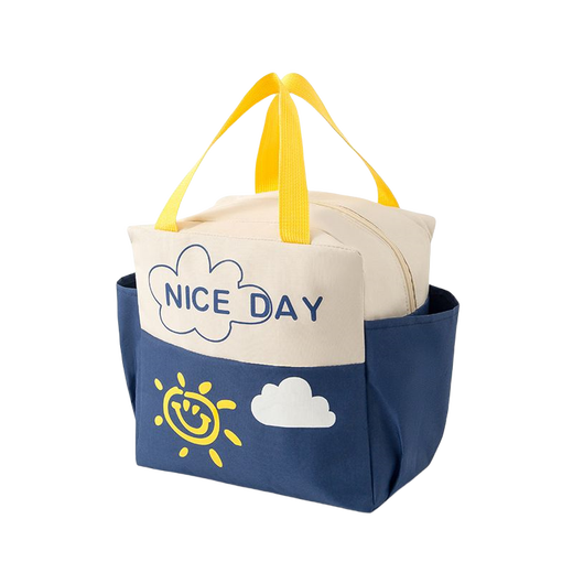 Menging Isolationsbeutel Büro Buntsbox Aufbewahrungstasche Picknicktasche Grundschule Lunchbox Mahlzeit Bag Bento Bag Isolation Box Beutel