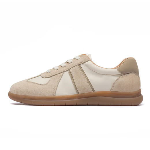 Red Dragonfly Spring and Autumn Women's Shoes Retro Ethical Training Shoes Versatile Casual Color Block Shoes WCB14225 meters/khaki 37