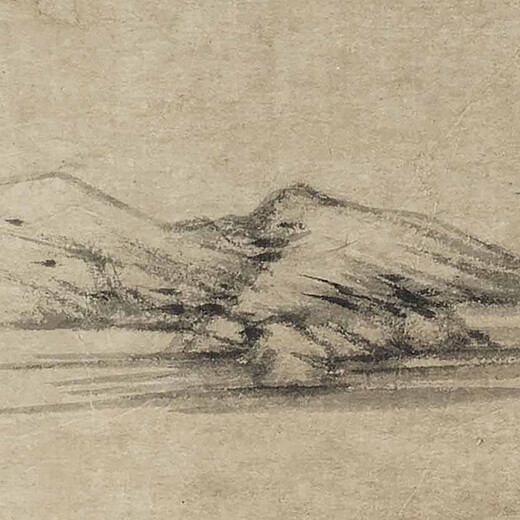 Yuan ni Zan präsentierte das Bild von Yun Yinjun in der vergangenen alten Landschaftsmalerei Scroll Literaten berühmte Gemälde und antike Gemälde hängen Gemälde Yuan Ni Zan Bambus und Steinbilder 12136 40x57 cm (Sprühen von Malerei