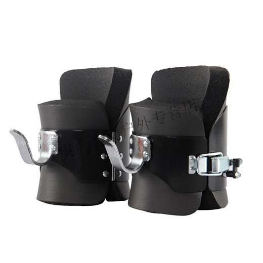 Euston upside-down foot cover inverter stretching and heightening inverted handstand assistive machine upside-down shoes single bar upside-down hanging artifact fitness equipment black (2 meters assist belt)