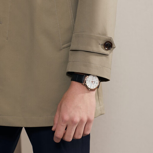 YOUNGOR windbreaker men's lapel single windbreaker nylon durable, comfortable and breathable men's top jacket GYDF424995YQA Khaki M 170/92A