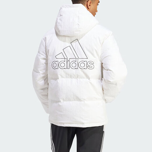 Adidas offizielle Down Jacke Herren 24 Neue Winter Casual Windproof Fithess Training warme Kapuze -Jacke IZ4884 2xl