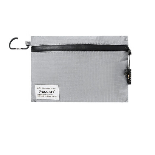Pelliot Sac à main en plein air ultra-léger Sports de randonnée de voyage de randonnée de voyage de toile de toilette Lightweight Mobile Phone Mult Multi-Function Card Sac Gray