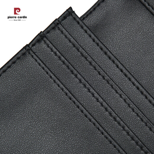 Pier Cardin Bag Damenbeutel Brieftasche Cowhide Langes Geldbeutel High-End-Modeticket Clip einfach