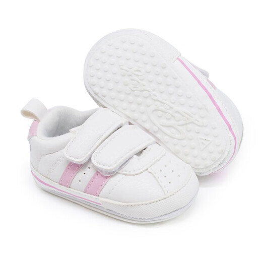 G. Duckkids kleine gelbe Ente 0-1 Jahre alte Baby Kleinkindschuhe Gummi-Sohle-Neugeborenenschuhe Babyschuhe Kleinkindschuhe Babyschuhe 8149 1512 Silber 13 cm/93g