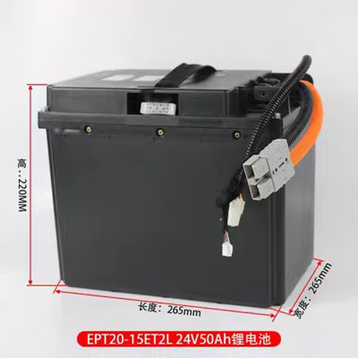 Zhongli electric forklift battery Little King Kong handling forklift battery battery 24V40AH48V20AH lithium battery EPT20-15ET2L 24V 50A