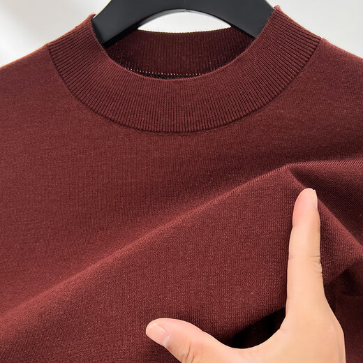 Hengyuanxiang Pullover Herren Frühling und Herbst neuer Rundhals-Langarmpullover Freizeitpullover Wollpullover für junge und mittlere Menschen Yanmo XL 180/52/115