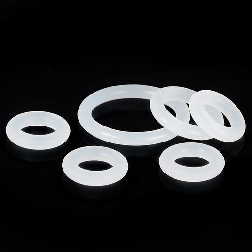 Jinggong silicone sealing ring o-ring sealing ring o-ring silicone gasket silicone o-ring rubber gasket rubber ring silicone gasket outer diameter 8 * wire diameter 2 (500 pieces)