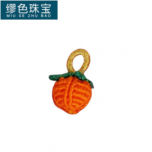 MiU Se handmade persimmon baby pin, safe pendant for pregnant women and babies when going out, ancient sand gold handmade red rope safety brooch, red rope pin plus a safety helmet A05-204