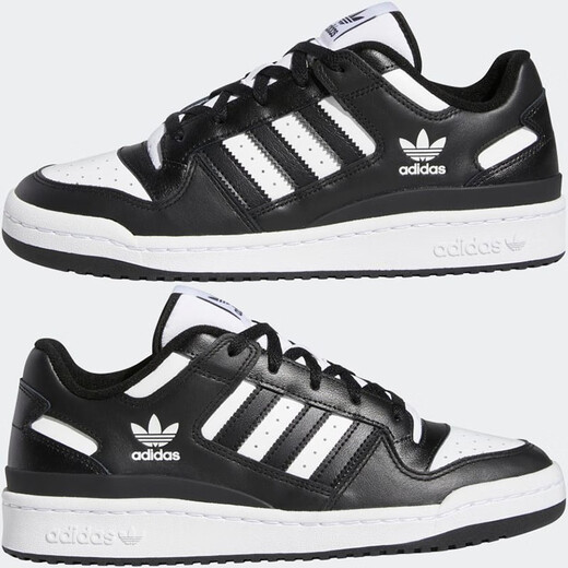 Adidas Forum 84 Низкая ретро-контрастная спортивная обувь мужская низкая топ-устойчивость к повседневной обуви GX9755 Navy 39 Standard/US6.5