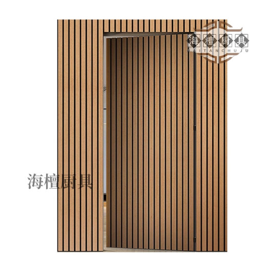 Miaopule 2024 new invisible door and wall integrated background wall grille door grille secret door solid wood paint-free grille TV guest grille invisible door (knuckle solid wood paint-free)