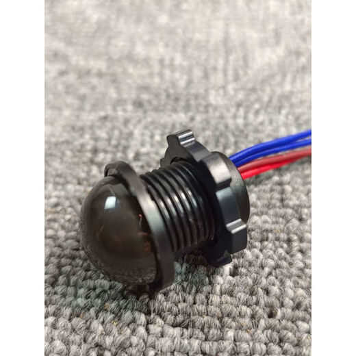 Mini embedded 220v outdoor waterproof human body infrared sensor switch led rainproof smart sensor probe black night sensor