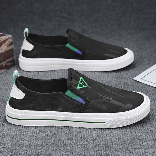 Dkcci Canvas Men's Shoes 2025 Новая летняя дышащая однофуточная педали