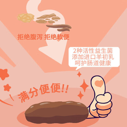 OIMG Ranch Love Cat Food 1-12 Months Special Milk Cake for Kittens to Gain Fat and Gain Weight, Care for Gastrointestinal Cats 8Jin Jin is equal to 0.5kg Freeze-dried Overlord Meal Five-Piece Food 3 Sections for consumption above 12 months