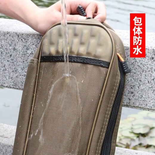 Xionghuo fishing rod bag fishing bag thickened fishing gear bag fish bag multi-functional sea rod bag fishing gear bag rod bag rod bag two-layer rectangular bag 125cm