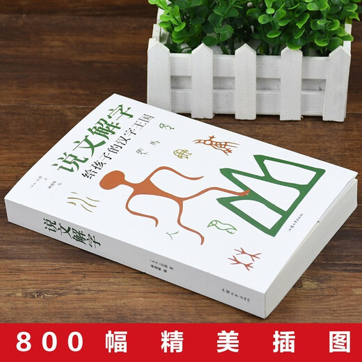 [Xinhua Genuine] Versión auténtica de Shuowen Jiezi Ilustraciones completas Versión Damao Texto original + Comentarios + Traducción Versión original de la pintura de diccionario chino antiguo Shuowen Jiezi SN9710